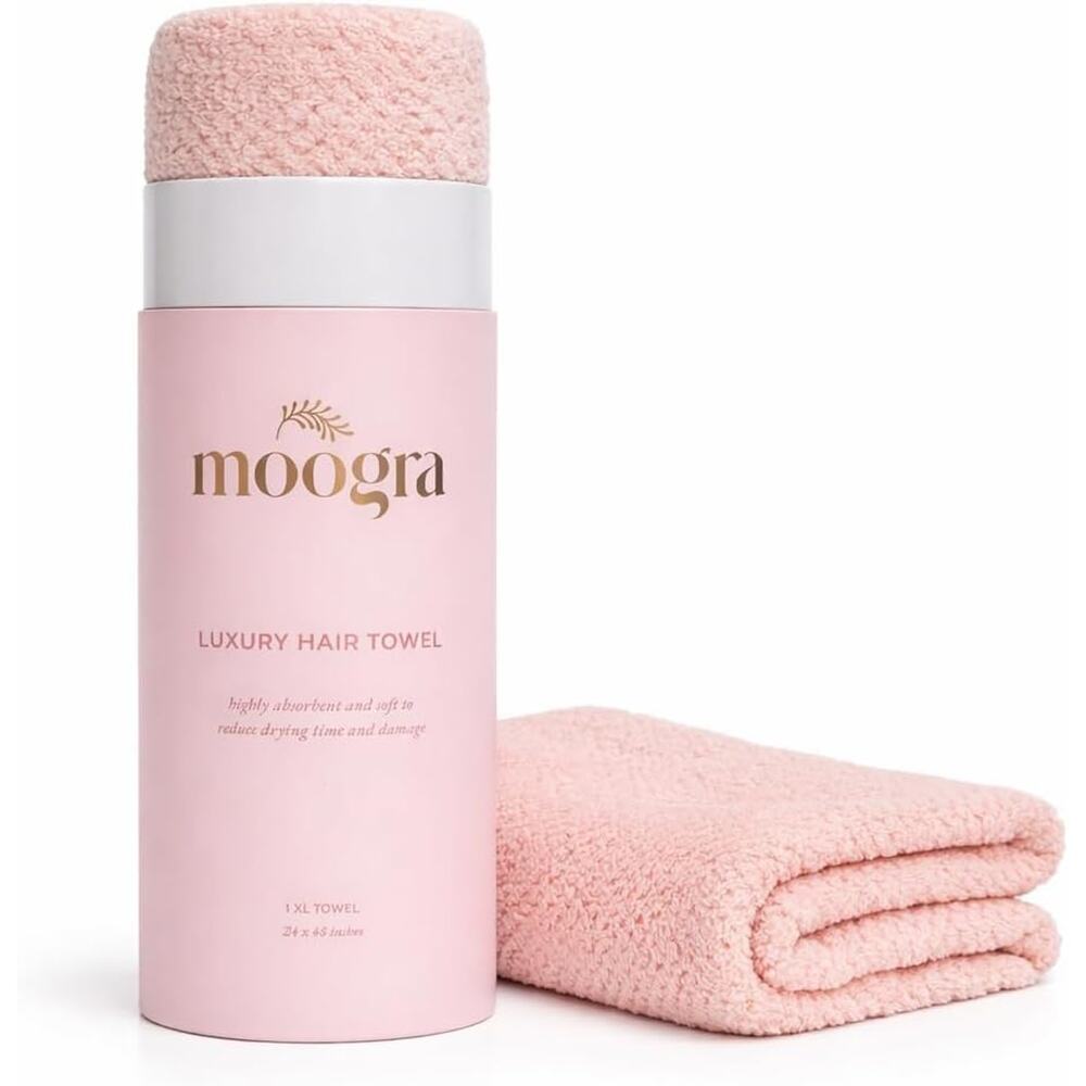 Moogra Beauty Spa Headband & Hair Towel Bundle
